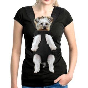 Pet Dog Carrier Backpack Adjustable Dog Front Carrier, Legs Out Easy-Fit Dog